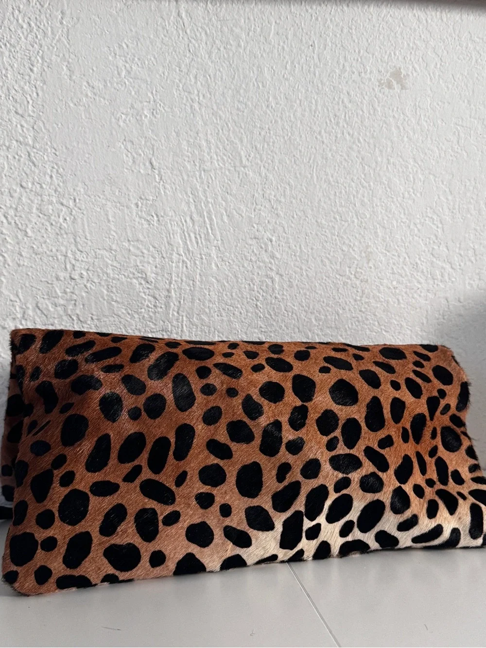 Clare V Leopard Print Clutch in Brown and Black - Picture 14 of 14